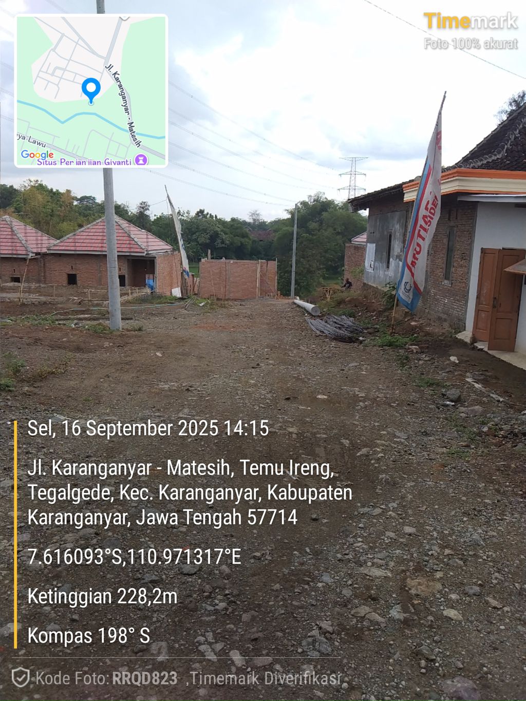 foto gerbang perumahan PERUMAHAN MUTIARA CITRA RESIDENCE 2