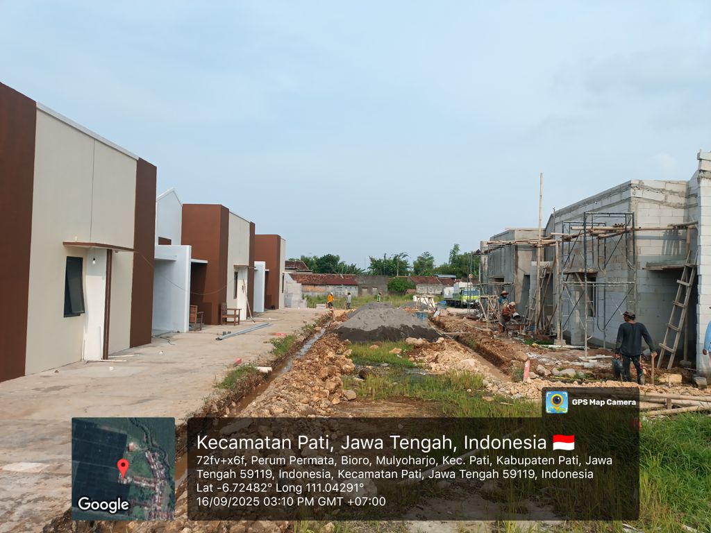 foto gerbang perumahan perumahan subsidi griya helmina