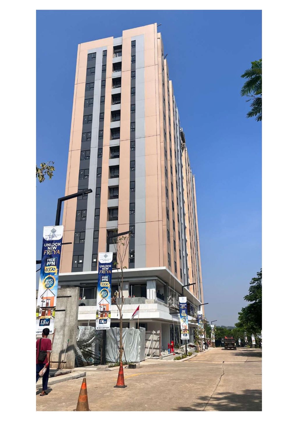 foto gerbang perumahan THE BELTON