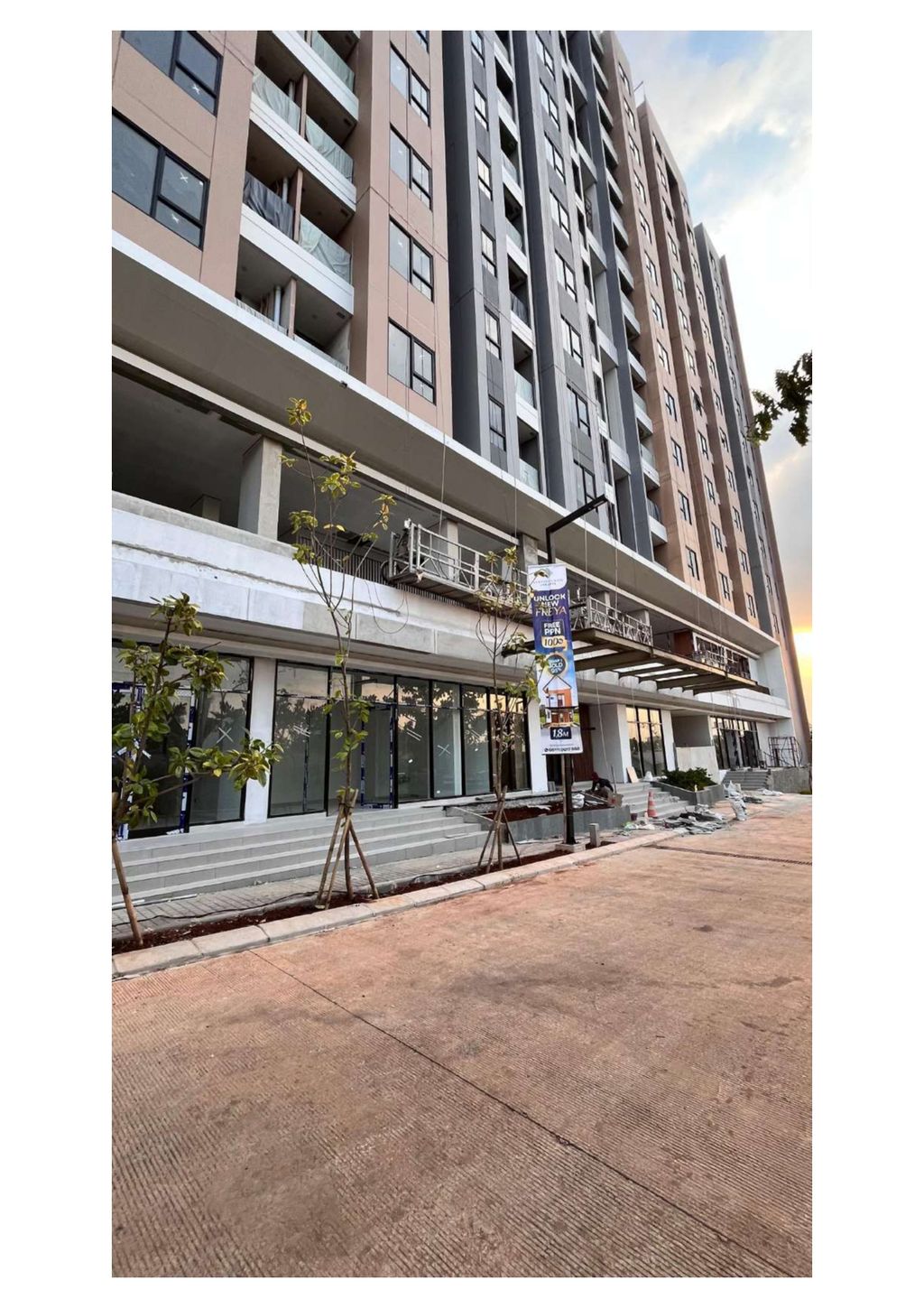 foto posisi tengah perumahan THE BELTON