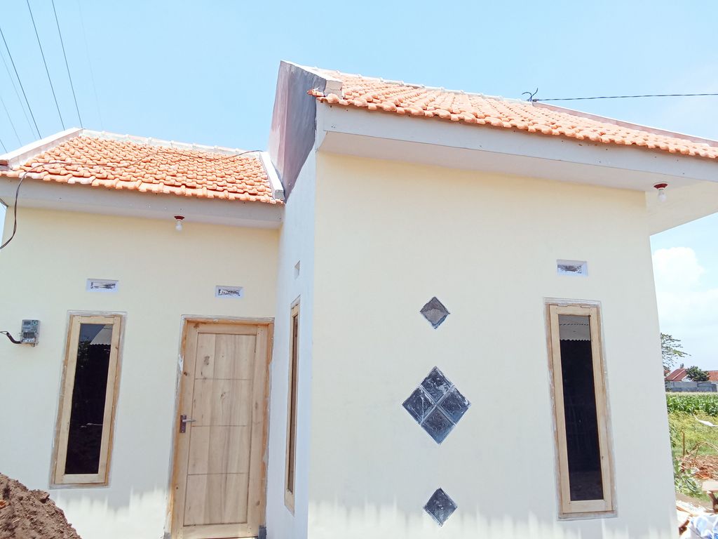 foto tampak rumah tipe 36 perumahan Green Madani 3