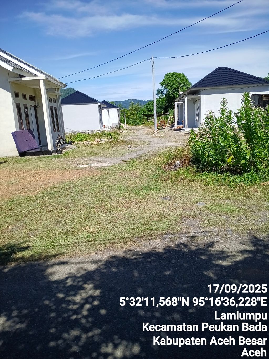 foto gerbang perumahan Diputra Land Peukanbada