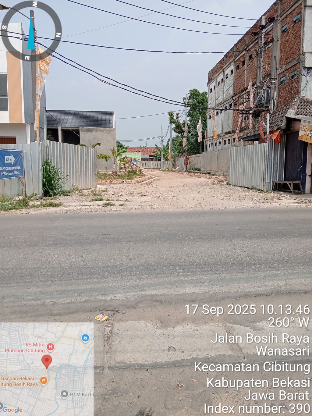 foto gerbang perumahan PESONA ARUMAYA