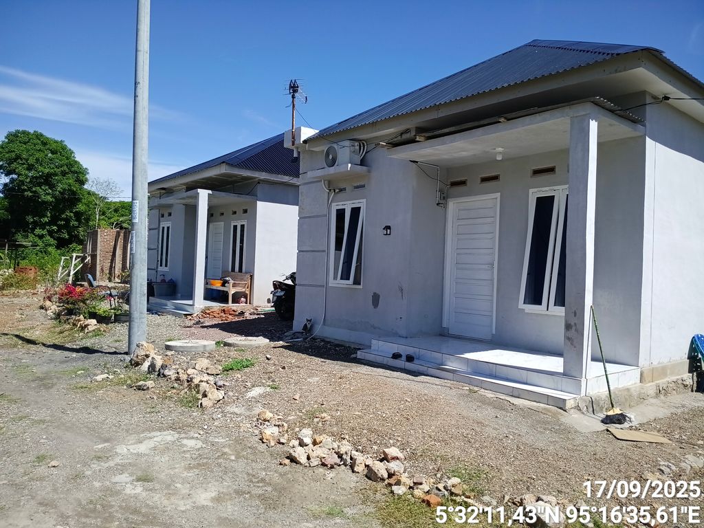 foto posisi tengah perumahan Diputra Land Peukanbada