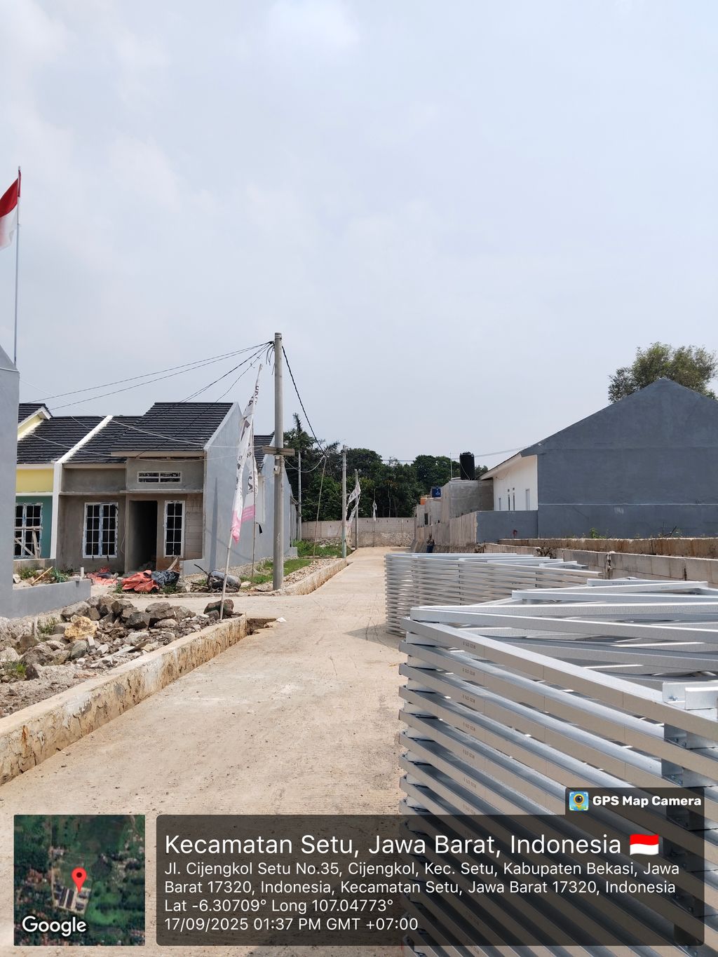 foto posisi tengah perumahan Sheikha Barsia