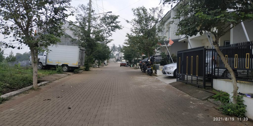 foto posisi tengah perumahan G-Land Padalarang Residence 2 Tahap 2