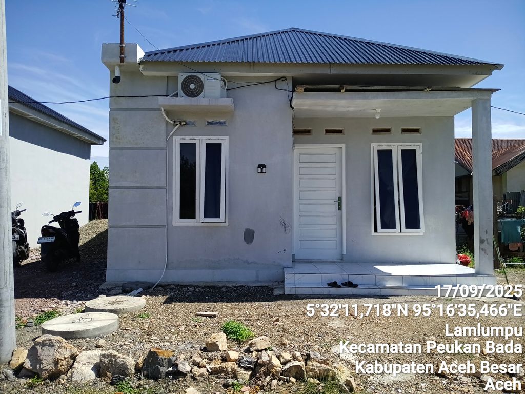 foto contoh rumah perumahan Diputra Land Peukanbada