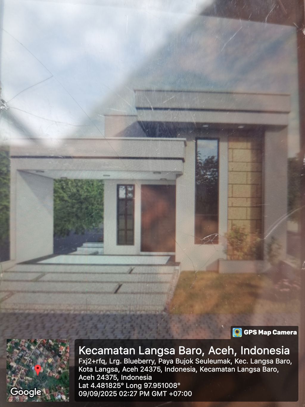 foto contoh rumah perumahan BLUEBERRY RESIDENCE