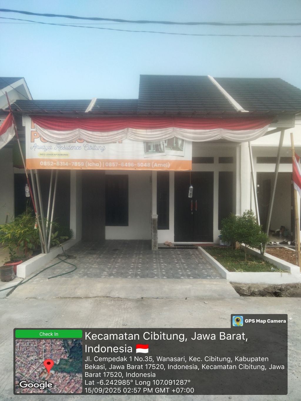 foto contoh rumah perumahan ANVAYA RESIDENCE CIBITUNG