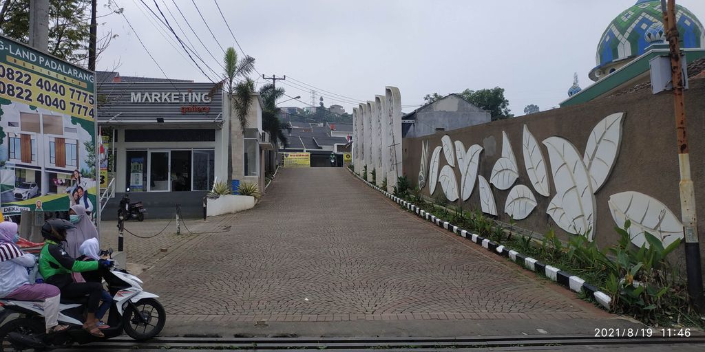 foto gerbang perumahan G-Land Padalarang Residence 2 Tahap 2