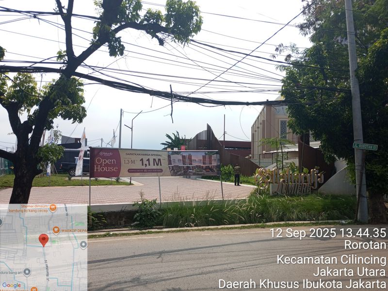 foto gerbang perumahan RAHARDJA LUMIERE