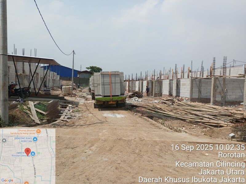 foto posisi tengah perumahan RAHARDJA LUMIERE