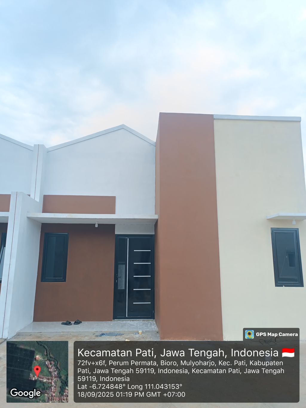 foto tampak rumah tipe 30/60 perumahan perumahan subsidi griya helmina