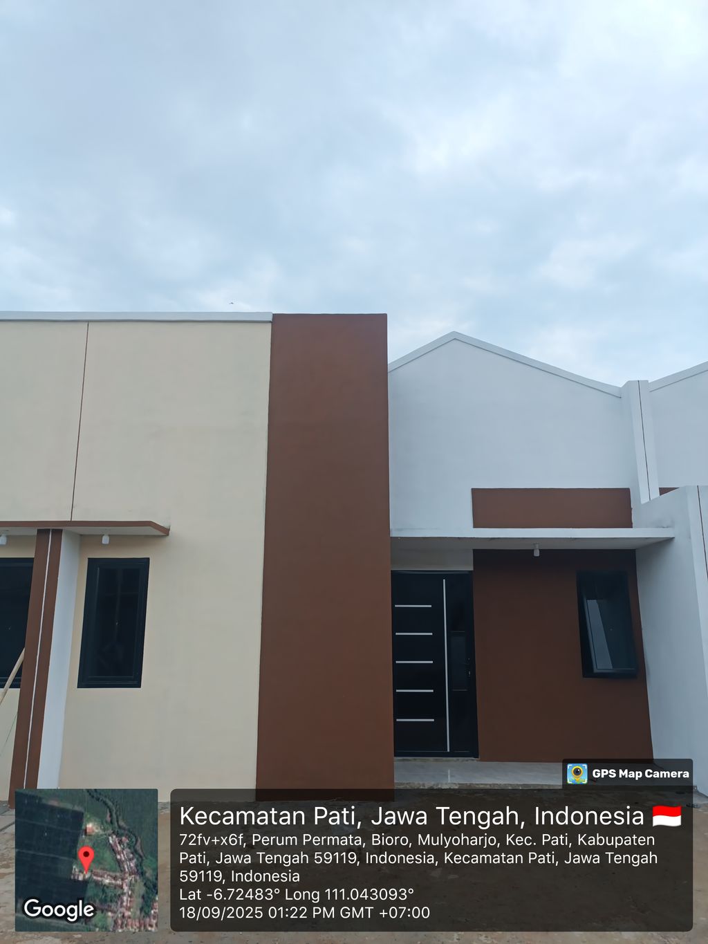 foto tampak rumah tipe 30/60 perumahan perumahan subsidi griya helmina