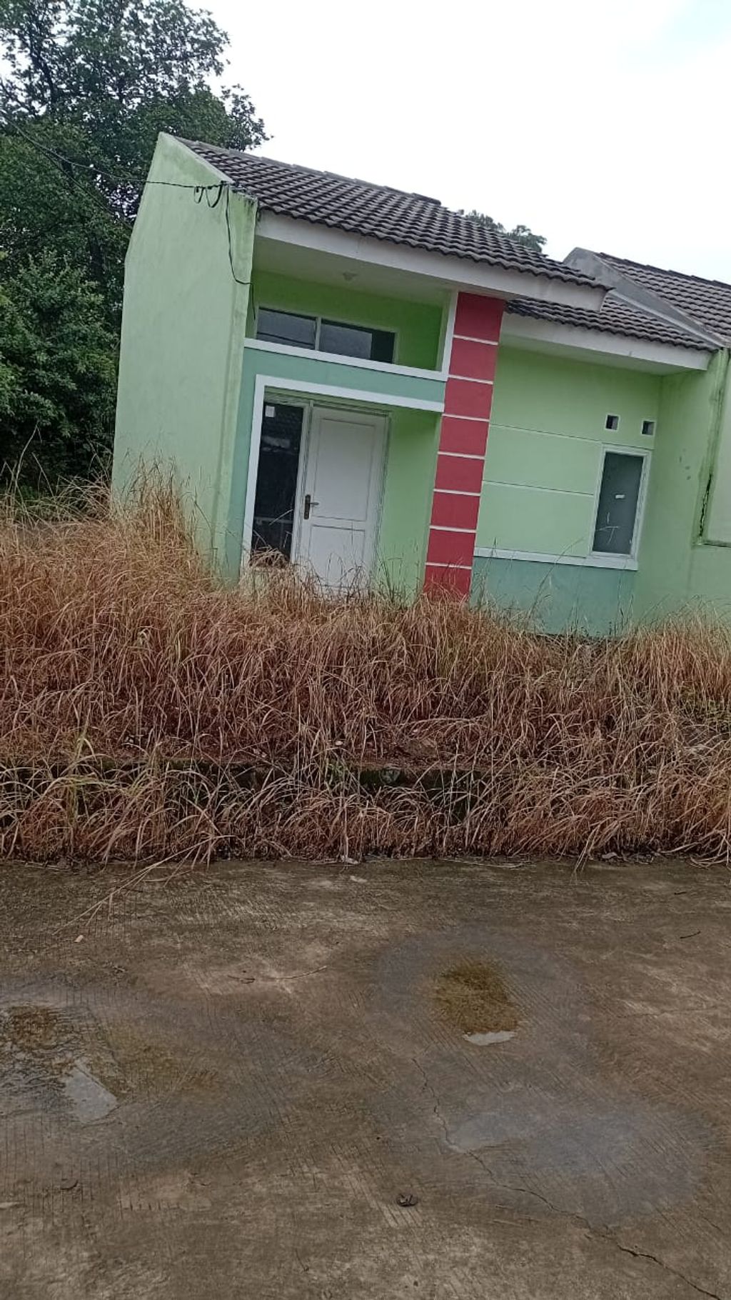 foto tampak rumah tipe 33/86 perumahan Perumahan Duren Baru Permai