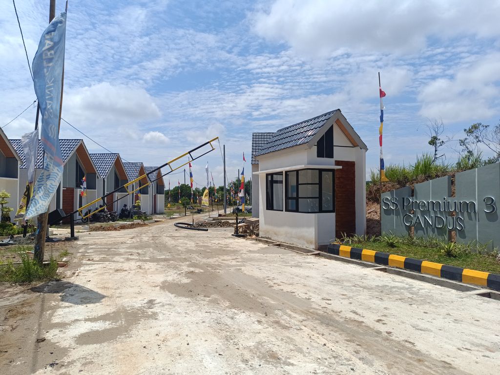 foto gerbang perumahan SS PREMIUM 3 GANDUS