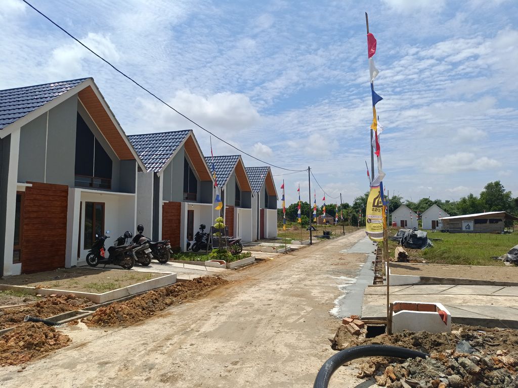 foto posisi tengah perumahan SS PREMIUM 3 GANDUS