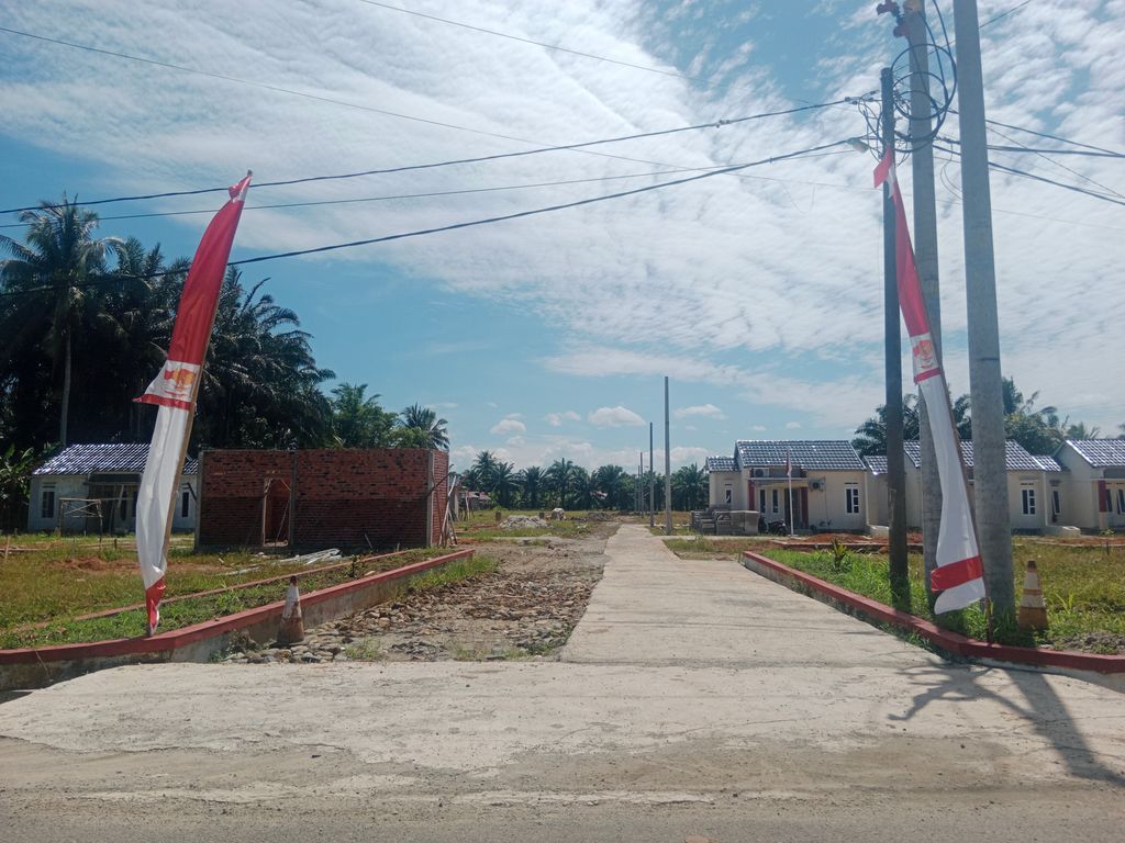 foto gerbang perumahan GREEN AL-FATH 4