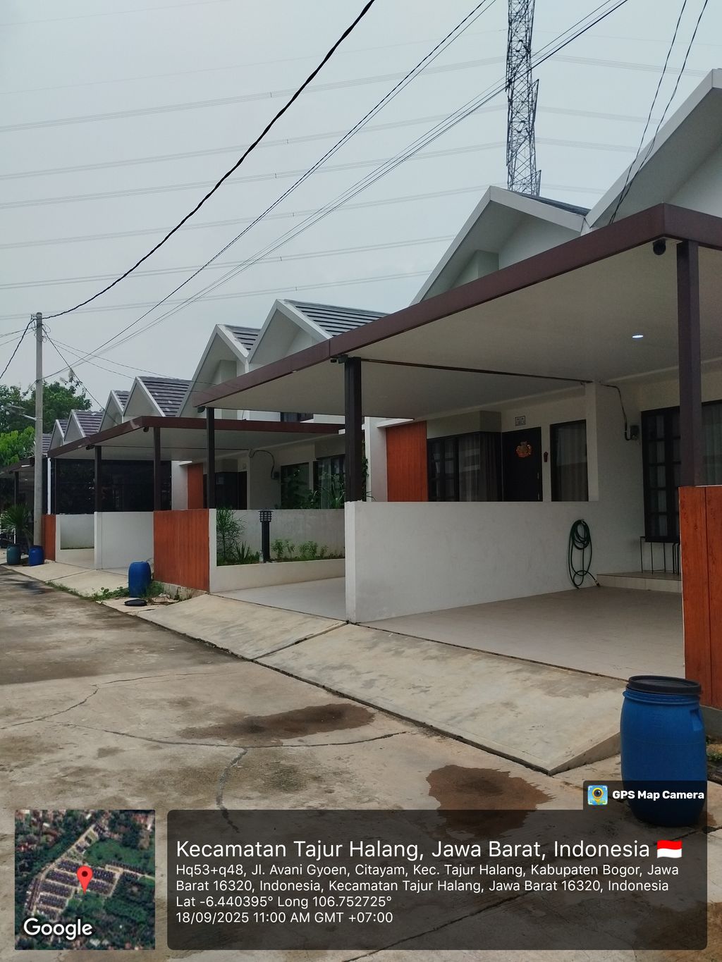 foto posisi tengah perumahan Avani Gyoen Residence Tahap 4