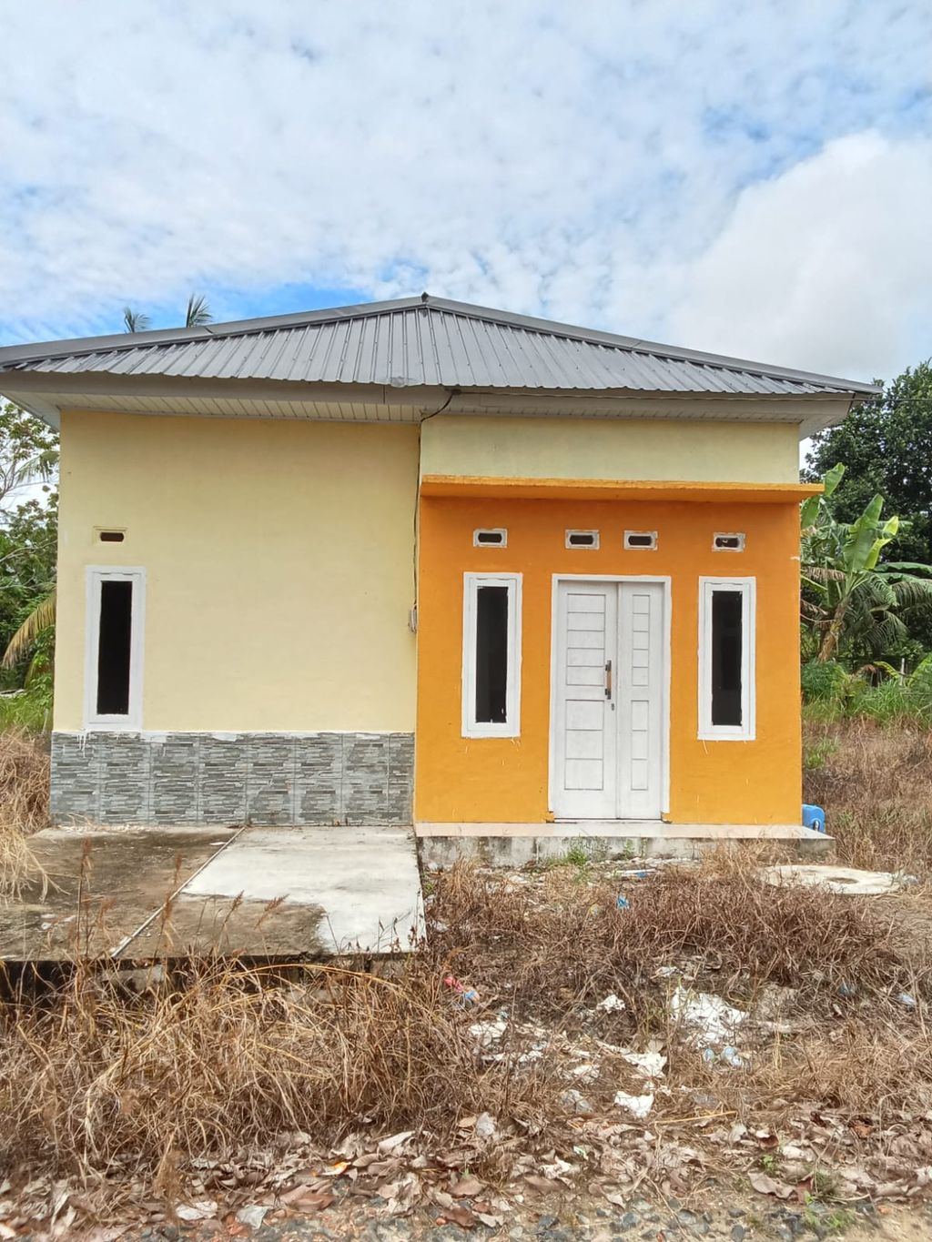 foto tampak rumah tipe 36 perumahan PERUMAHAN SINAR BANGKA INDAH