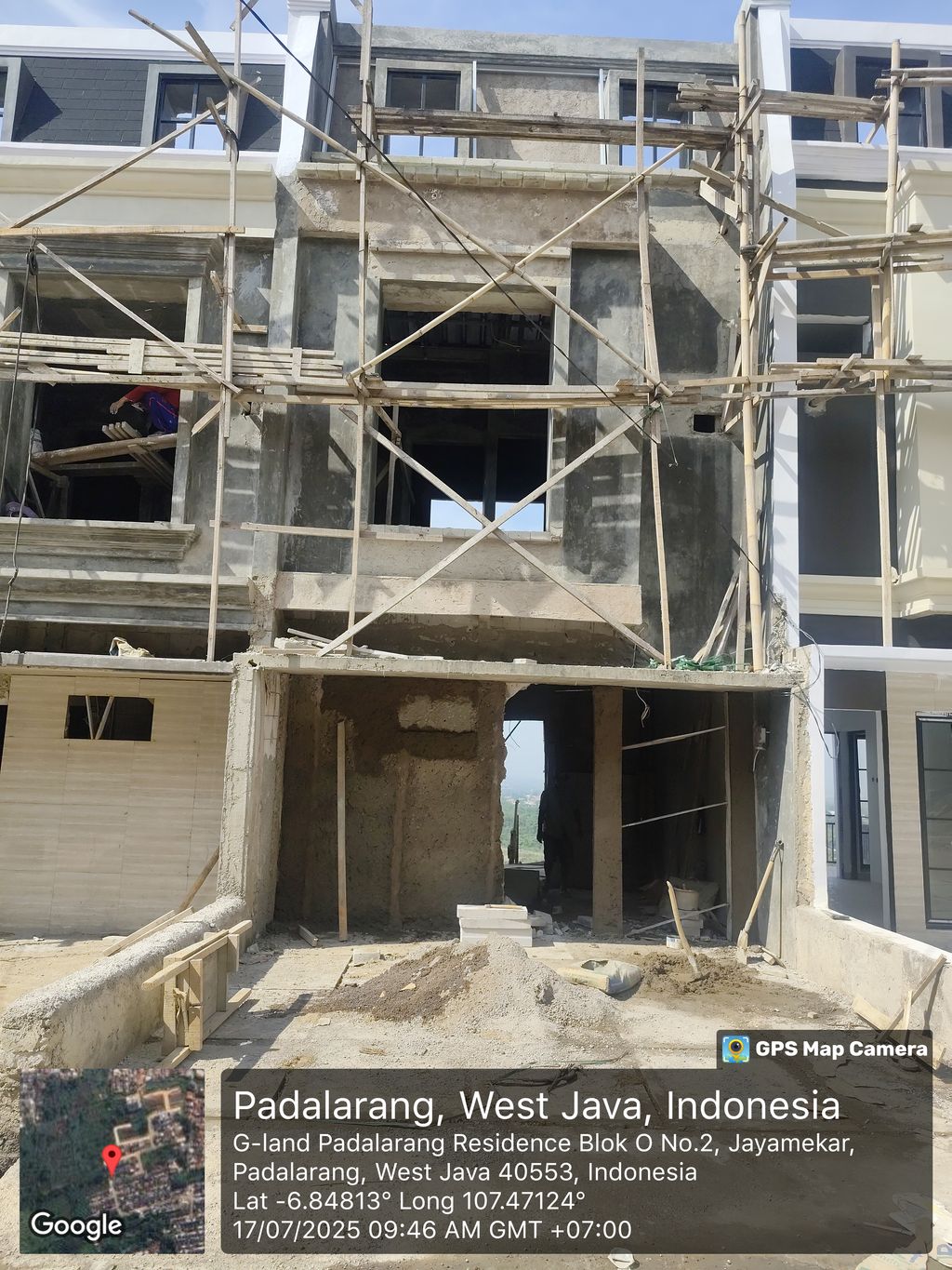 foto tampak rumah tipe 45 Compact Platinum Cozy Level (3 KT) (496) perumahan G-Land Padalarang Residence 2 Tahap 2