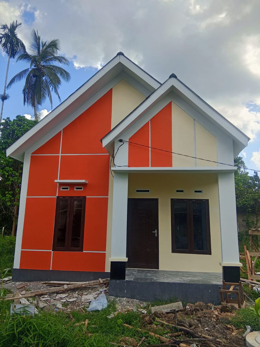 foto tampak rumah tipe 36 perumahan PERMATA ALAM LESTARI 2
