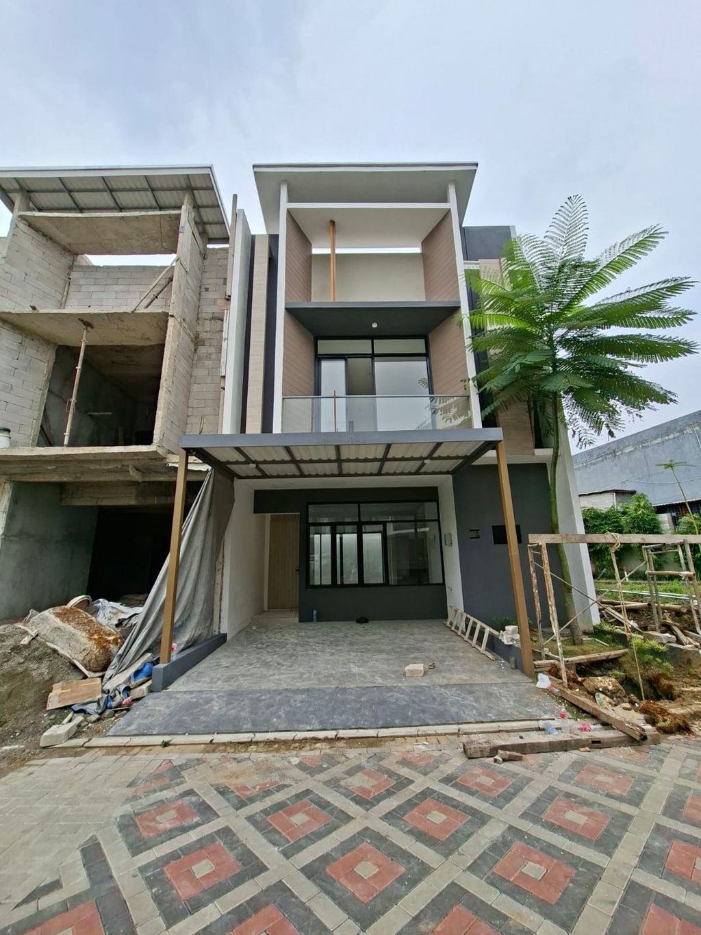 foto tampak rumah tipe RAVANIA STD perumahan Avana Residence