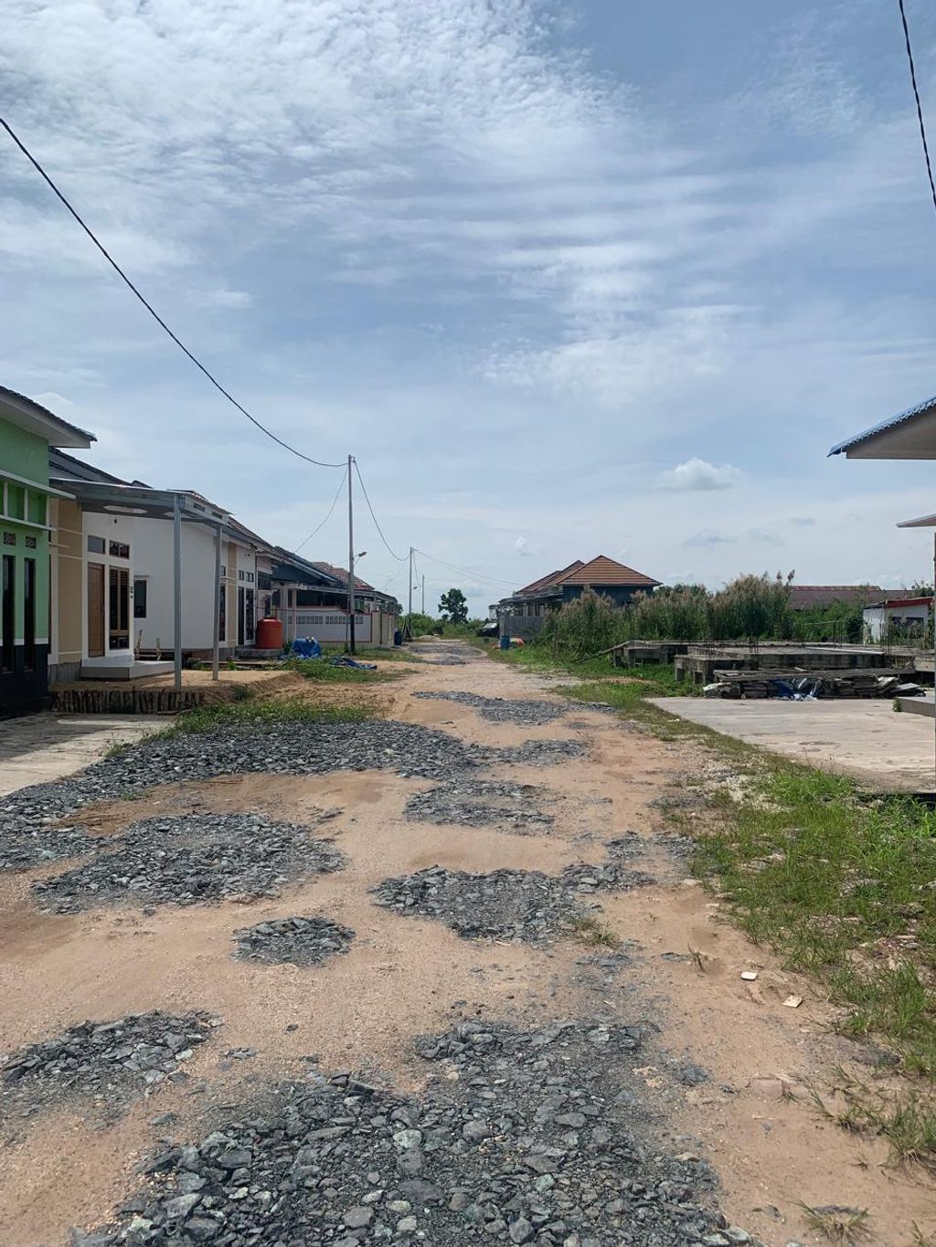 foto posisi tengah perumahan GREEN ROYAL SAMMAN