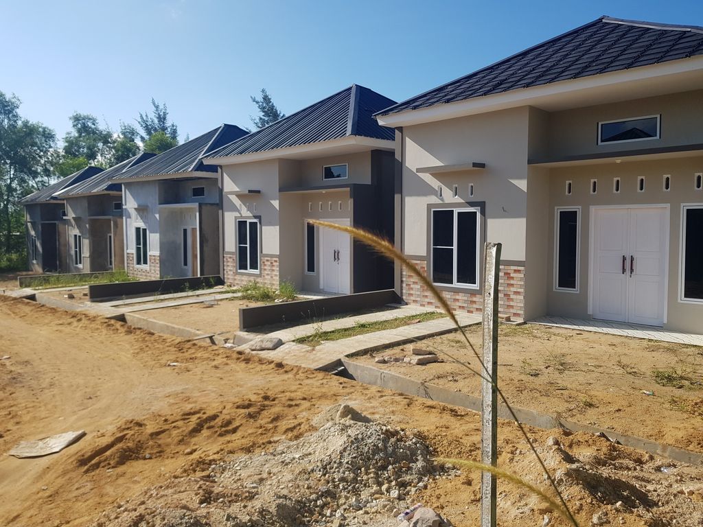 foto posisi tengah perumahan PERUMAHAN MAHARANI RESIDENCE