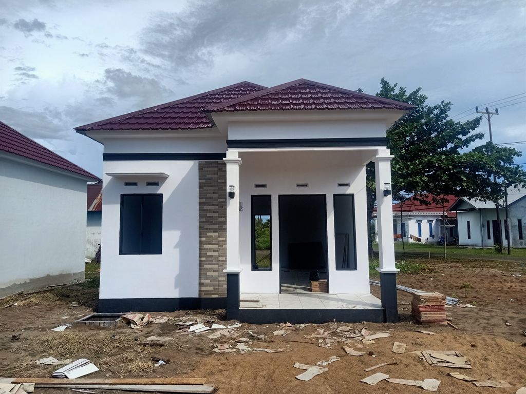 foto contoh rumah perumahan Atika residence