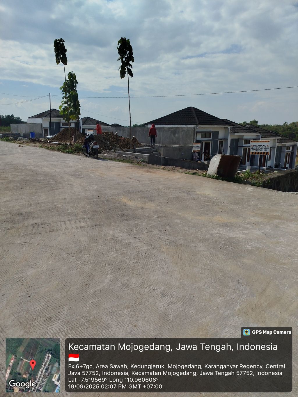 foto gerbang perumahan Sayekti Residence Kedungjeruk