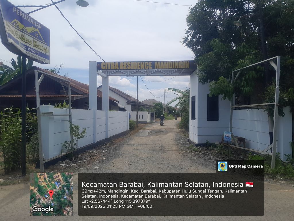 foto gerbang perumahan CITRA RESIDENT MANDINGIN 3