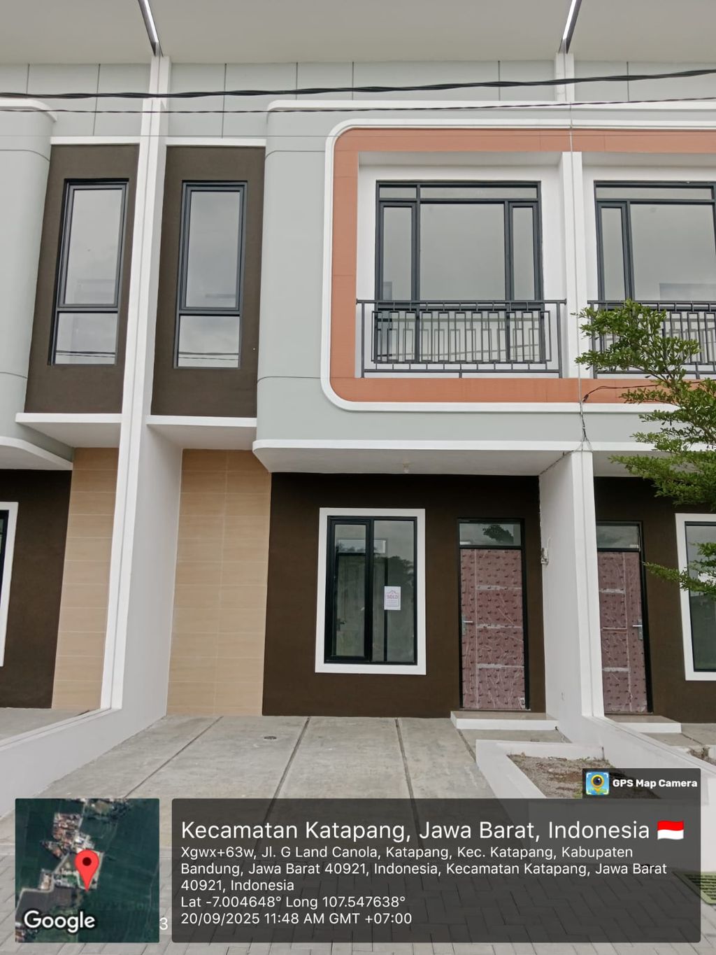 foto tampak rumah tipe 38 Compact (2 kamar) (425) perumahan G-Land Canola Residence
