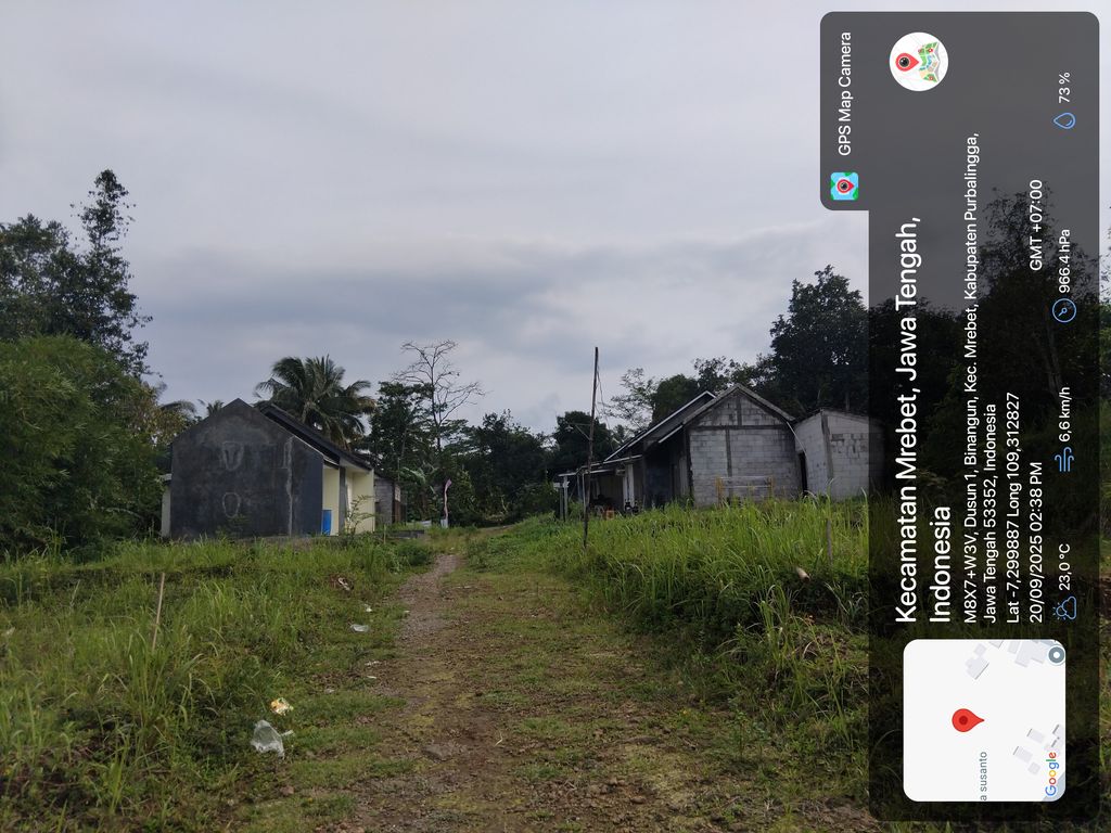 foto posisi tengah perumahan BINANGUN SEJAHTERA RESIDENCE