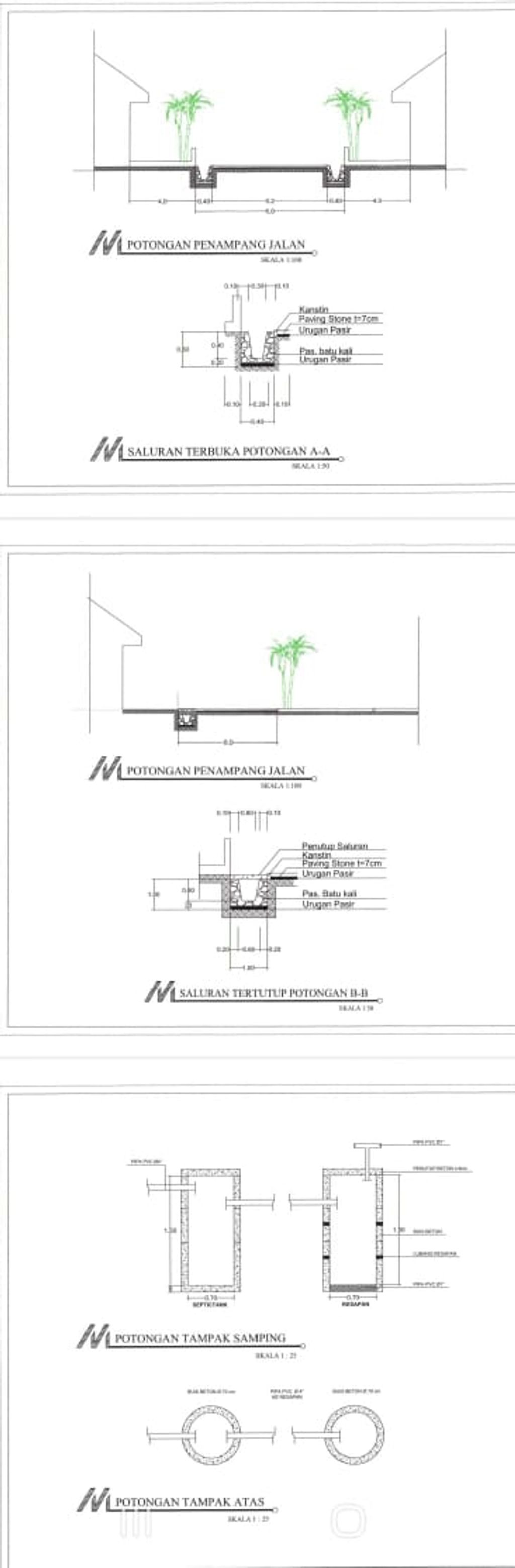 foto denah rumah tipe Subsidi perumahan BANYUPUTIH RESIDENCE