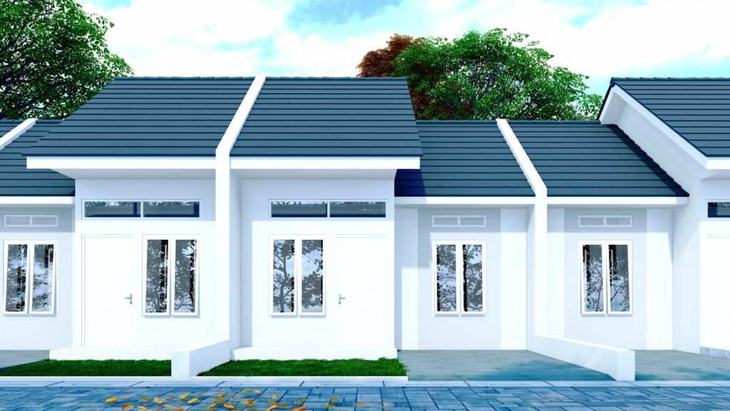 foto tampak rumah tipe 36/66 perumahan VASA RESIDENCE