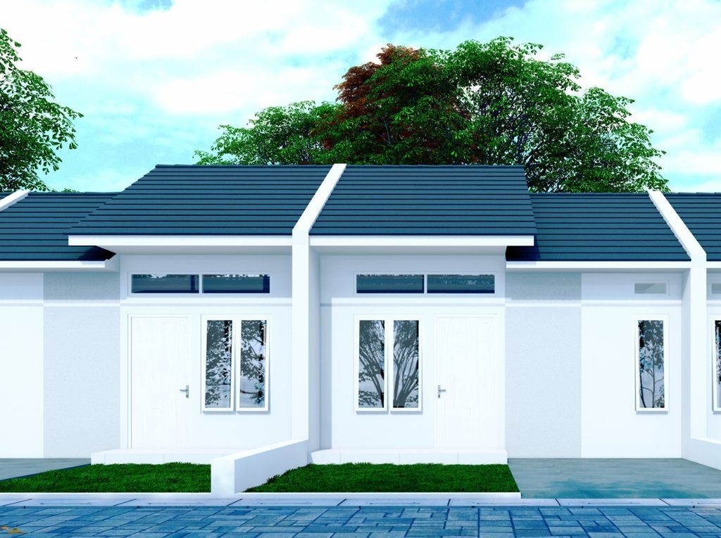 foto tampak rumah tipe 21/66 perumahan VASA RESIDENCE