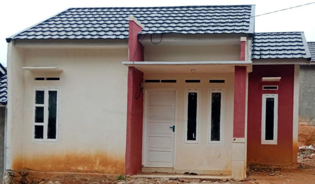 foto tampak rumah tipe RUKO perumahan GREEN AL-FATH 4