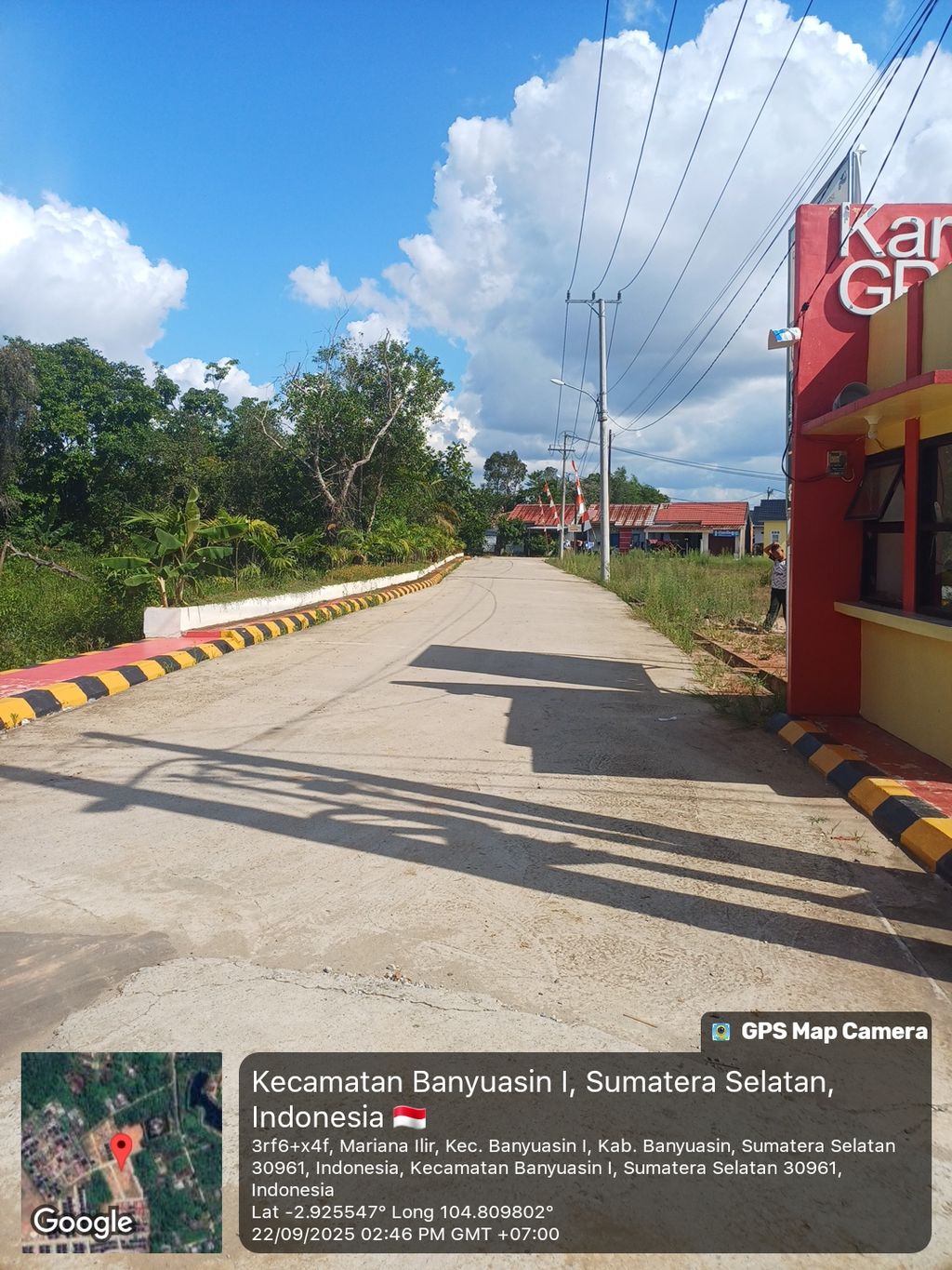 foto gerbang perumahan Perum Catur Kencana Utama