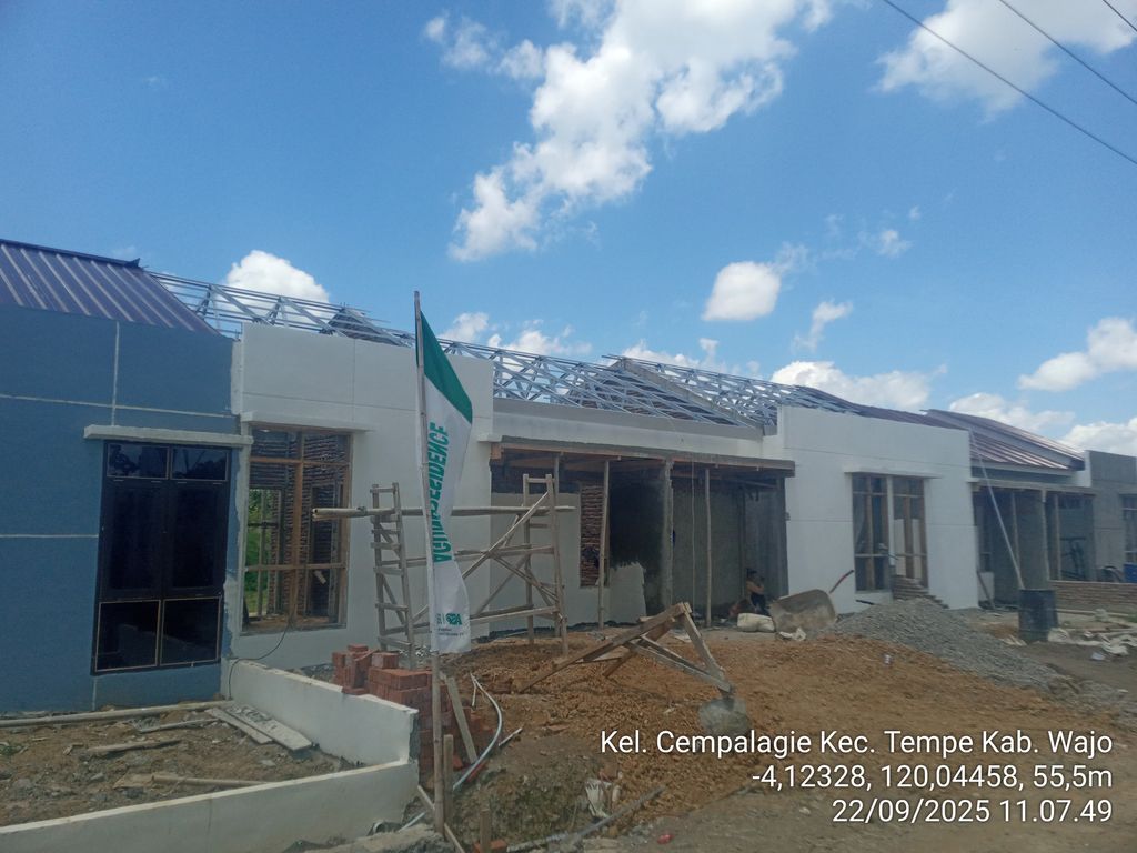 foto posisi tengah perumahan AGUNG RESIDENCE 2