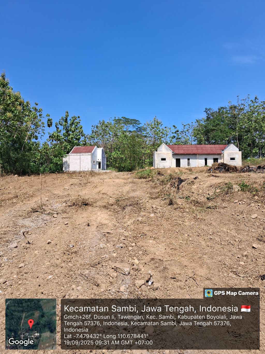 foto posisi tengah perumahan NEW TAMAN SEMESTA TAWENGAN