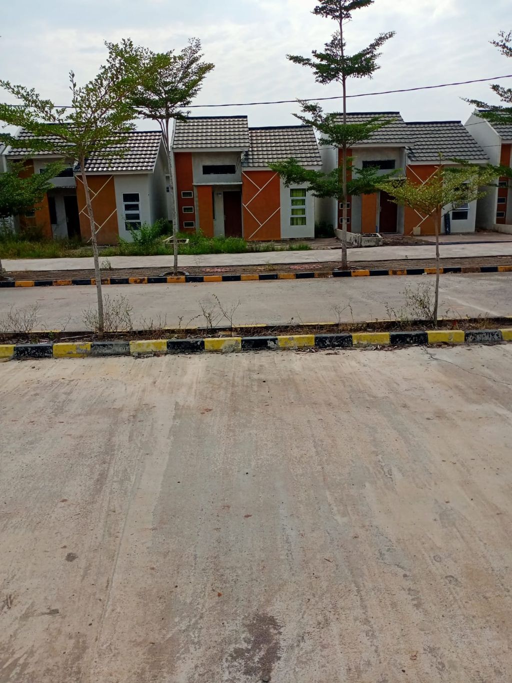 foto posisi tengah perumahan CENTER POINT SEKAYU CLUSTER CLOVER