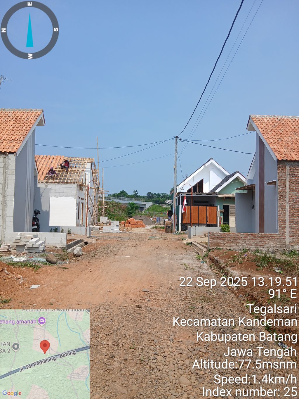 foto posisi tengah perumahan SIP 3 BULU