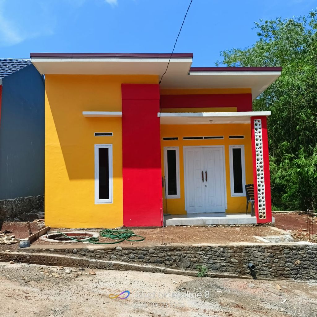 foto tampak rumah tipe 36 perumahan PUTRI RESIDENCE II