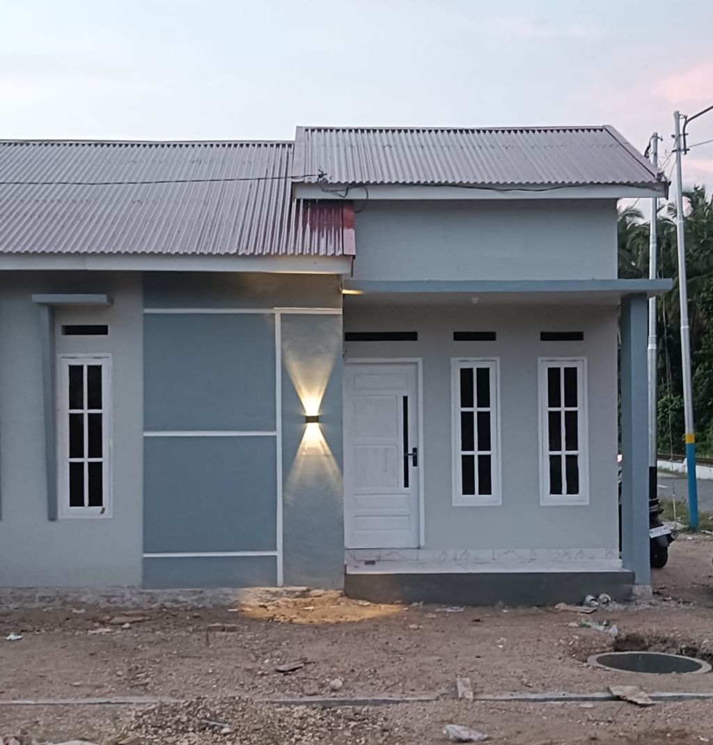 foto tampak rumah tipe 36 perumahan Abiyyu Regency 7