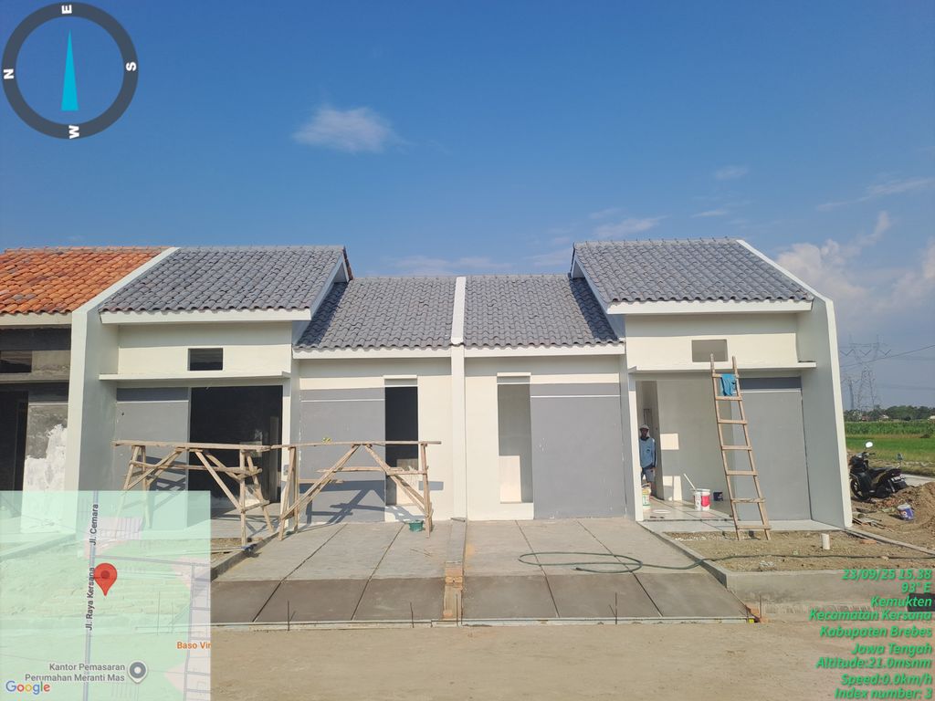 foto contoh rumah perumahan GREEN CITY KERSANA