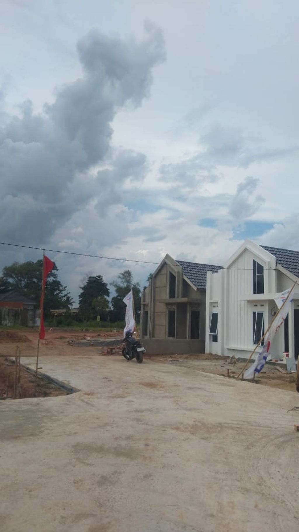 foto gerbang perumahan GALAXY RESIDENCE