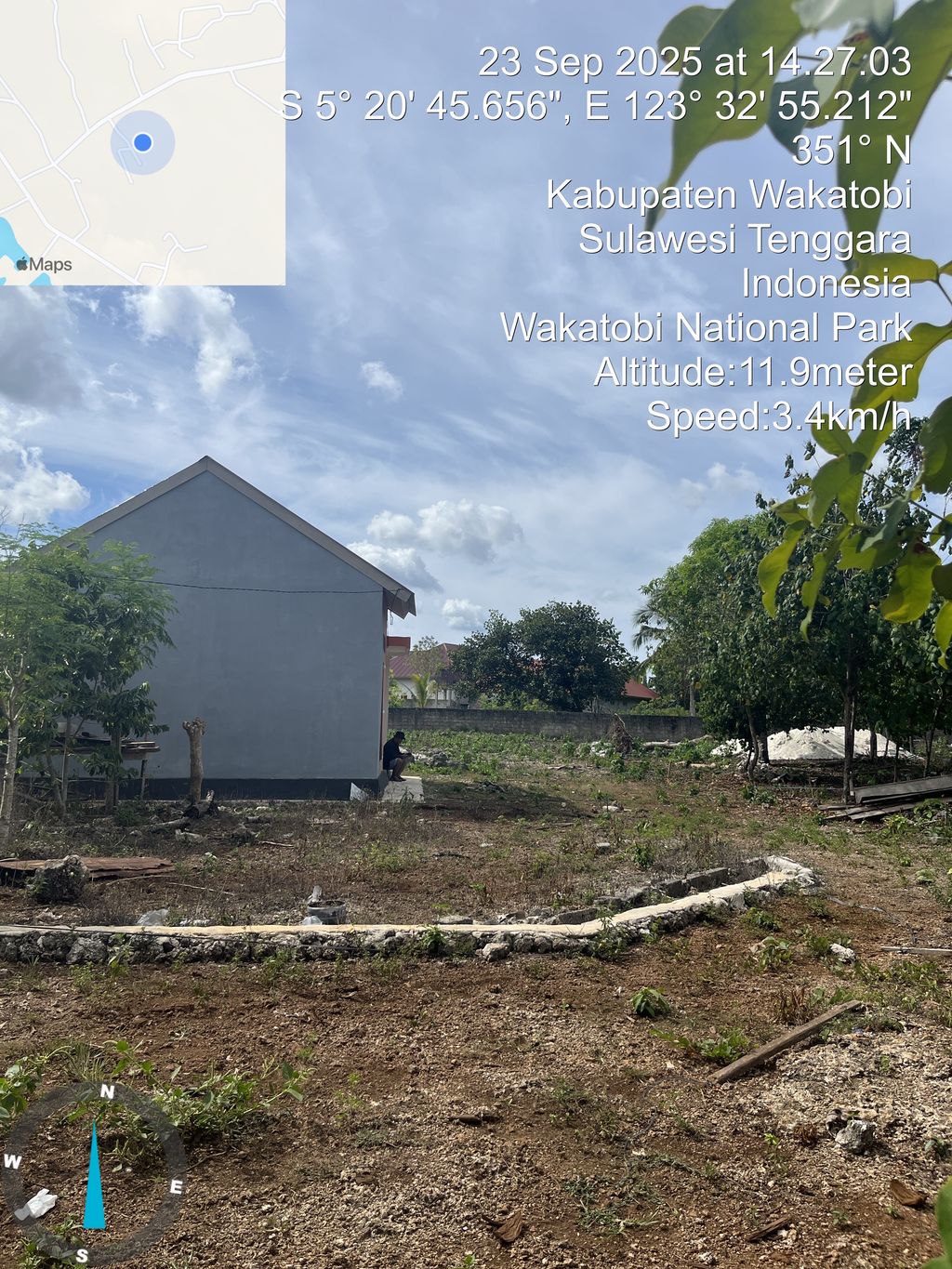 foto posisi tengah perumahan SINAR MANIS RESIDENCE