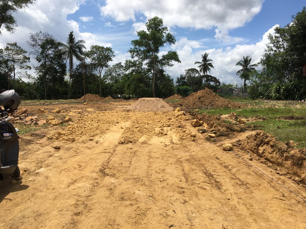 foto posisi tengah perumahan ALFATIH LAND