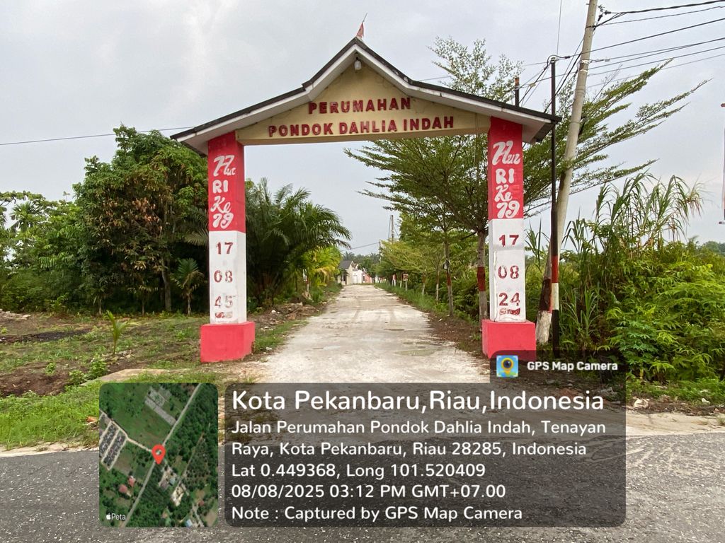 foto gerbang perumahan PONDOK DAHLIA INDAH TAHAP II